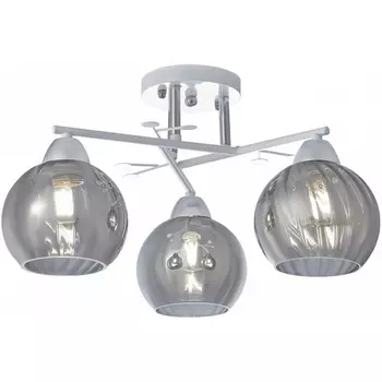 Потолочная люстра на штанге Arte Milano AMALFI 326508/3 WH+CR в форме шара