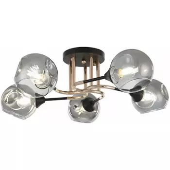 Потолочная люстра на штанге Arte Milano AMALFI 328419/5 FG+BK