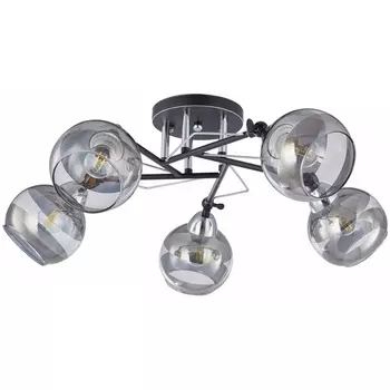 Потолочная люстра на штанге Arte Milano AMALFI-323685 323685/5B BK+CR