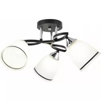 Потолочная люстра на штанге Arte Milano AMALFI-325885 325885/3A BK+CR