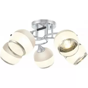 Потолочная люстра на штанге Arte Milano AMALFI-325885 325985/5 CR+BK