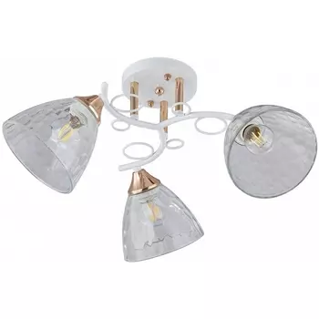 Потолочная люстра на штанге Arte Milano AMALFI-321395 321395/3A WH+FG