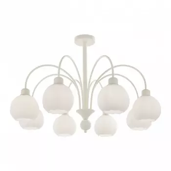 Потолочная люстра на штанге Arte Milano Napoli 315066/D800/8 IV с цветами