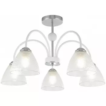 Потолочная люстра на штанге Arte Milano Napoli 321410/5 CR+WH