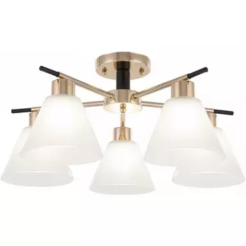 Потолочная люстра на штанге Arte Milano Napoli 322119/5 FG+BK