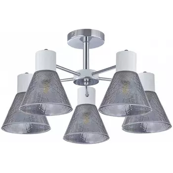 Потолочная люстра на штанге Arte Milano Napoli 322408/5 CR+WH