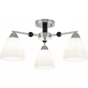 Потолочная люстра на штанге Arte Milano Napoli 325119/3 CR+BK