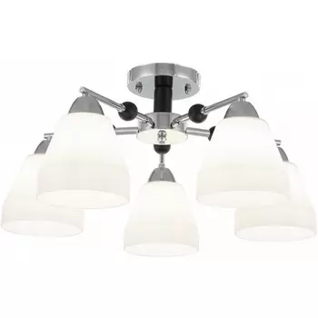 Потолочная люстра на штанге Arte Milano Napoli 325119/5 CR+BK