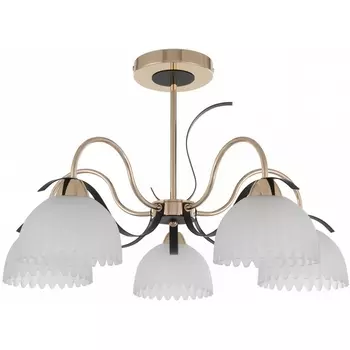 Потолочная люстра на штанге Arte Milano Napoli 327306/5 FG+BK