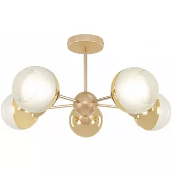 Потолочная люстра на штанге Arte Milano Napoli-327007 327007/5 GD