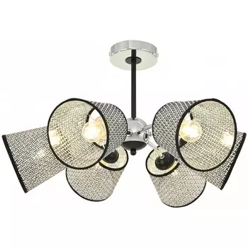 Потолочная люстра на штанге Arte Milano Napoli-320007 320007/3+3 CR.BK