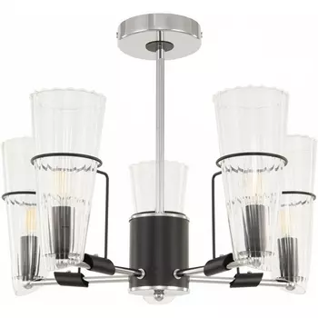 Потолочная люстра на штанге Arte Milano Napoli-328107 328107/5 CR.BK