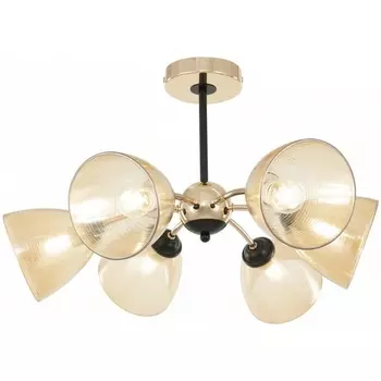 Потолочная люстра на штанге Arte Milano Napoli-329007 329007/3+3 GD.BK