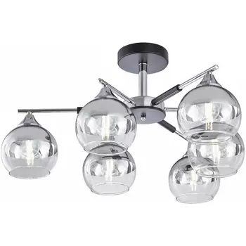 Потолочная люстра на штанге Arte Milano Napoli-9354 339354/6 CR+BK