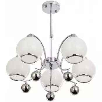 Потолочная люстра на штанге Arte Milano Neapolis-76207 276207/5 Ni