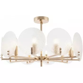 Потолочная люстра на штанге Arte Milano Sorrento-0409 370409/10/600 GD в виде свечи