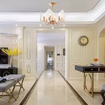 Потолочная люстра на штанге Arte Milano Sorrento-6309 376309/6/400 GD в виде свечи