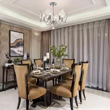 Потолочная люстра на штанге Arte Milano Sorrento-5309 375309/6/400 CR в виде свечи