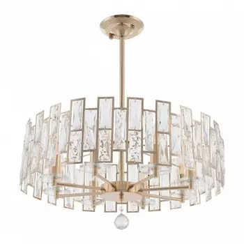 Потолочная люстра на штанге Arte Milano Sorrento-4209 374209/8/350/560 GD