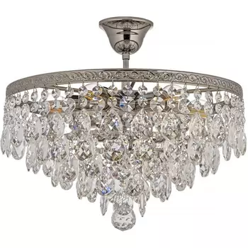 Потолочная люстра на штанге Arti Lampadari Castellana Nickel Castellana E 1.3.46.608 N