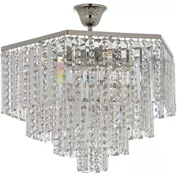 Потолочная люстра хрустальная на штанге Arti Lampadari Loreto E 1.5.40.105 N