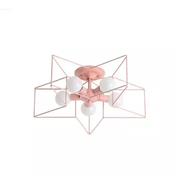 Потолочная люстра детская на штанге Asteri Pink Imperiumloft Asteri01 (178360-26) ImperiumLoft