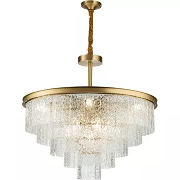 Потолочная люстра каскадная на штанге Belfast Harland 6308-8 BR CL