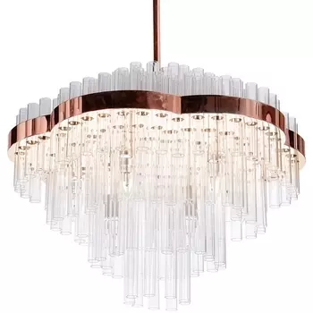 Потолочная люстра на штанге Chemistry GP15071-L RG DeLight Collection Crystal