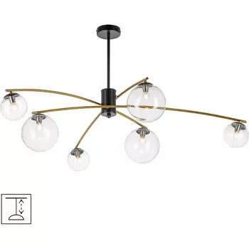 Потолочная люстра на штанге Citilux Fisher CL218163 (плафоны шарики)