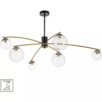 Потолочная люстра на штанге Citilux Fisher CL218193 (плафоны шарики)