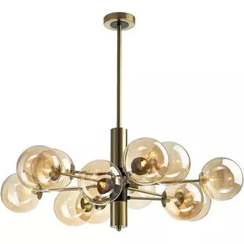 Потолочная люстра на штанге Citilux Нарда CL204190 (плафоны шарики)