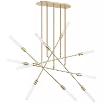 Потолочная люстра на штанге Crystal Lux DIA PL10