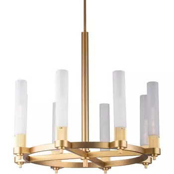 Потолочная люстра на штанге Delight Collection MD2314 MD2314-8A antique brass DeLight Collection