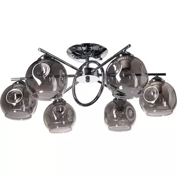 Потолочная люстра на штанге DeMarkt Альфа 324018306