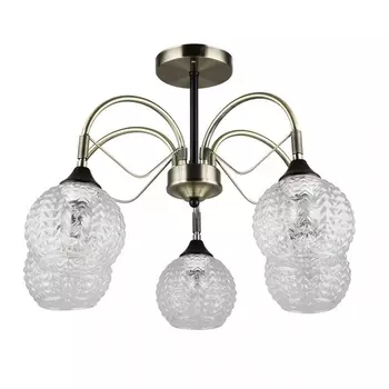 Потолочная люстра на штанге DeMarkt Блеск 315015705