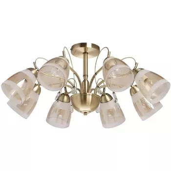 Потолочная люстра на штанге DeMarkt Блеск 315016208