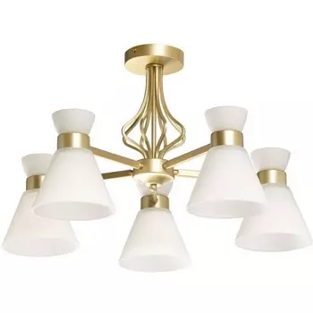 Потолочная люстра на штанге DeMarkt Дэла 635016005