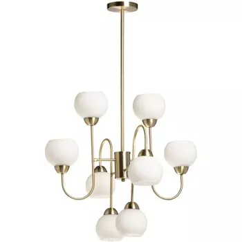 Потолочная люстра на штанге De City Оливия 306016208 (плафоны шарики)