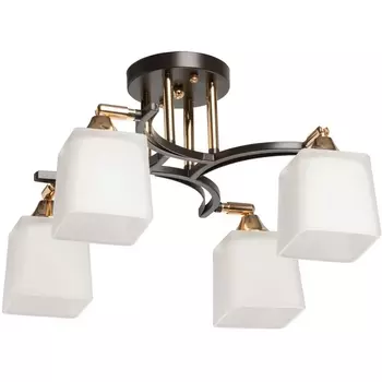 Потолочная люстра на штанге DeMarkt Тетро 673018104