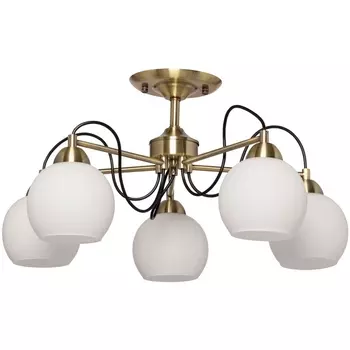 Потолочная люстра на штанге De City Вита 220014305 (плафоны шарики)