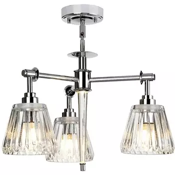 Потолочная люстра на штанге Elstead Agatha BATH-AGATHA3P-PC