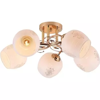 Потолочная люстра на штанге Escada Anemone 1121/5PL