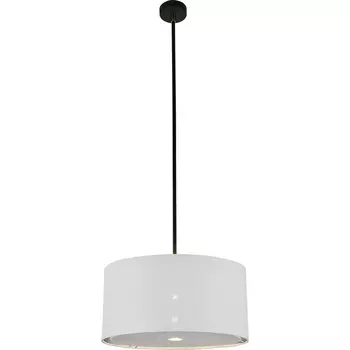 Потолочная люстра на штанге Escada Idea 10186/1S 1x60Вт E27, металл/ткань, чёрный