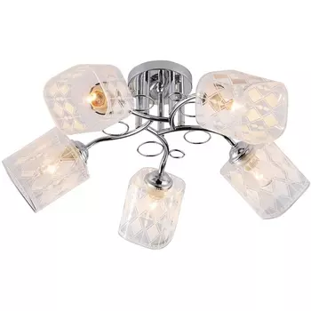 Потолочная люстра на штанге Escada Оптима 1106/5PL