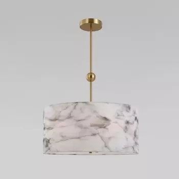 Потолочная люстра на штанге Eurosvet Brume 60174/5 латунь