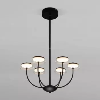 Потолочная люстра на штанге Eurosvet Fungo 50388 LED черный