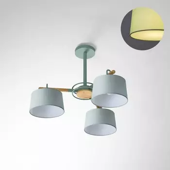 Потолочная люстра на штанге Even 3 Olive By ImperiumLoft Even01 178365-26
