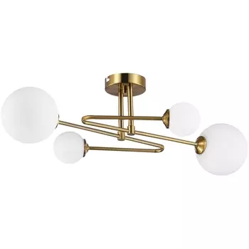 Потолочная люстра на штанге Evoluce Fantini SLE2211-302-04