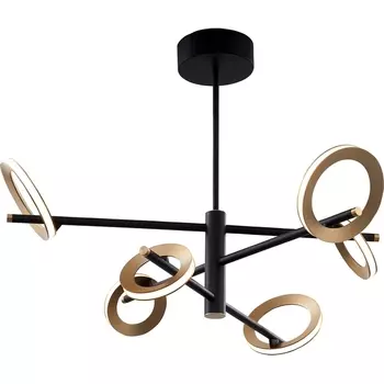 Потолочная светодиодная люстра на штанге Favourite Jongleur 4322-6P кольцо