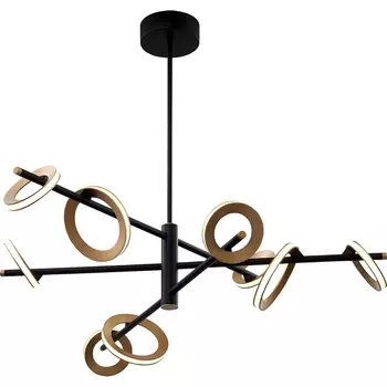 Потолочная светодиодная люстра на штанге Favourite Jongleur 4322-9P кольцо